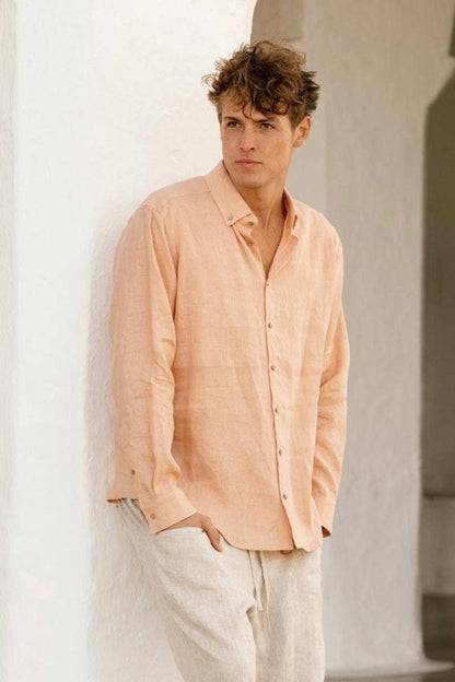 MEN'S LINEN SHIRT NEVADA