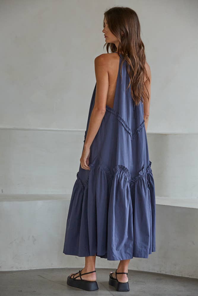 Ruffle Maxi Dress