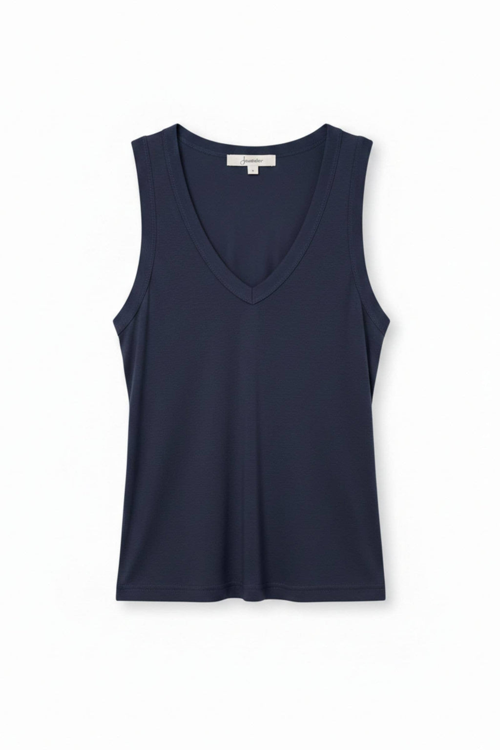 100% lyocell V-neck tank top
