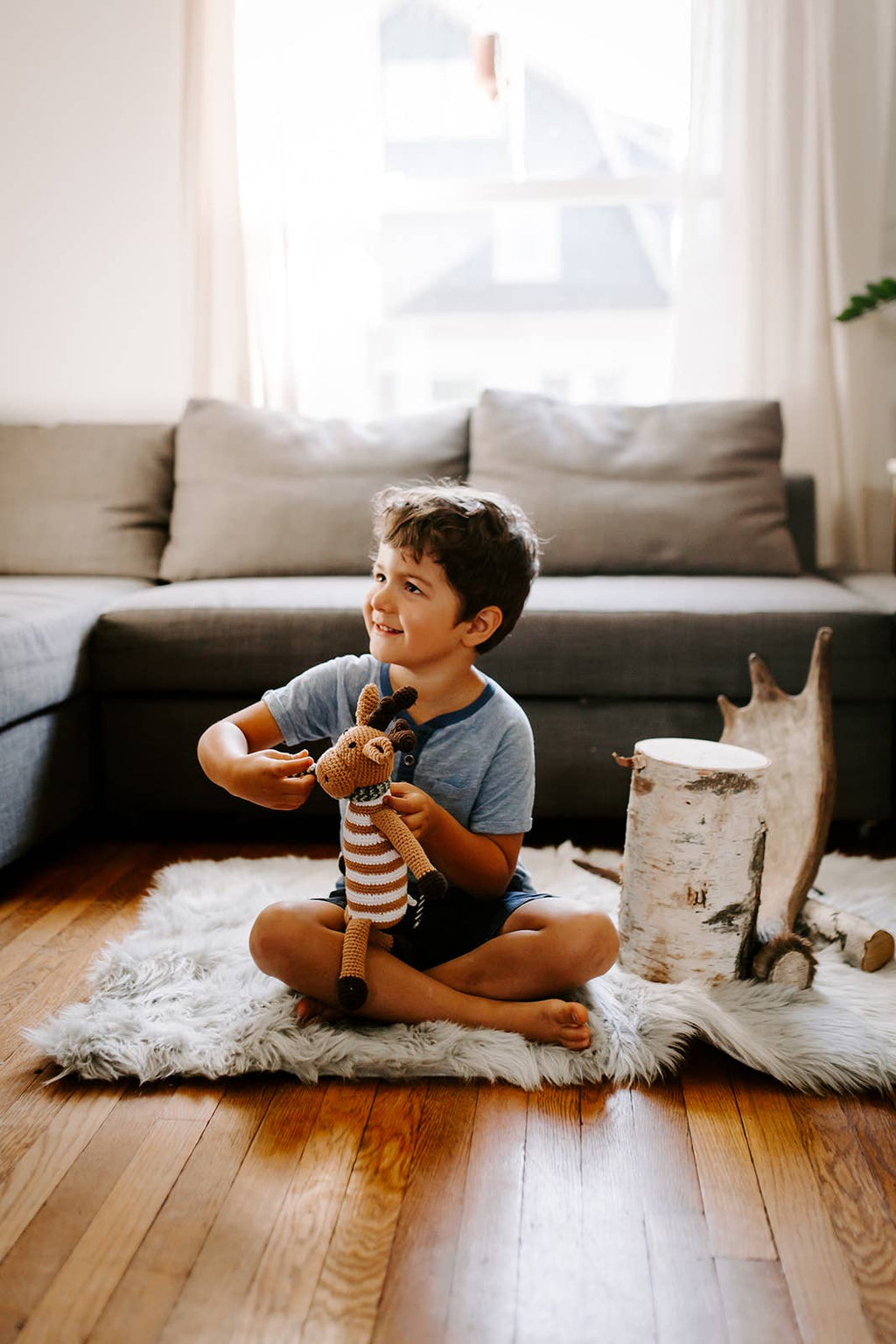 Plush Woodland  Moose