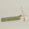 Aged Indian Sandalwood Incense Stick Set – 30 Sticks with Brass Holder