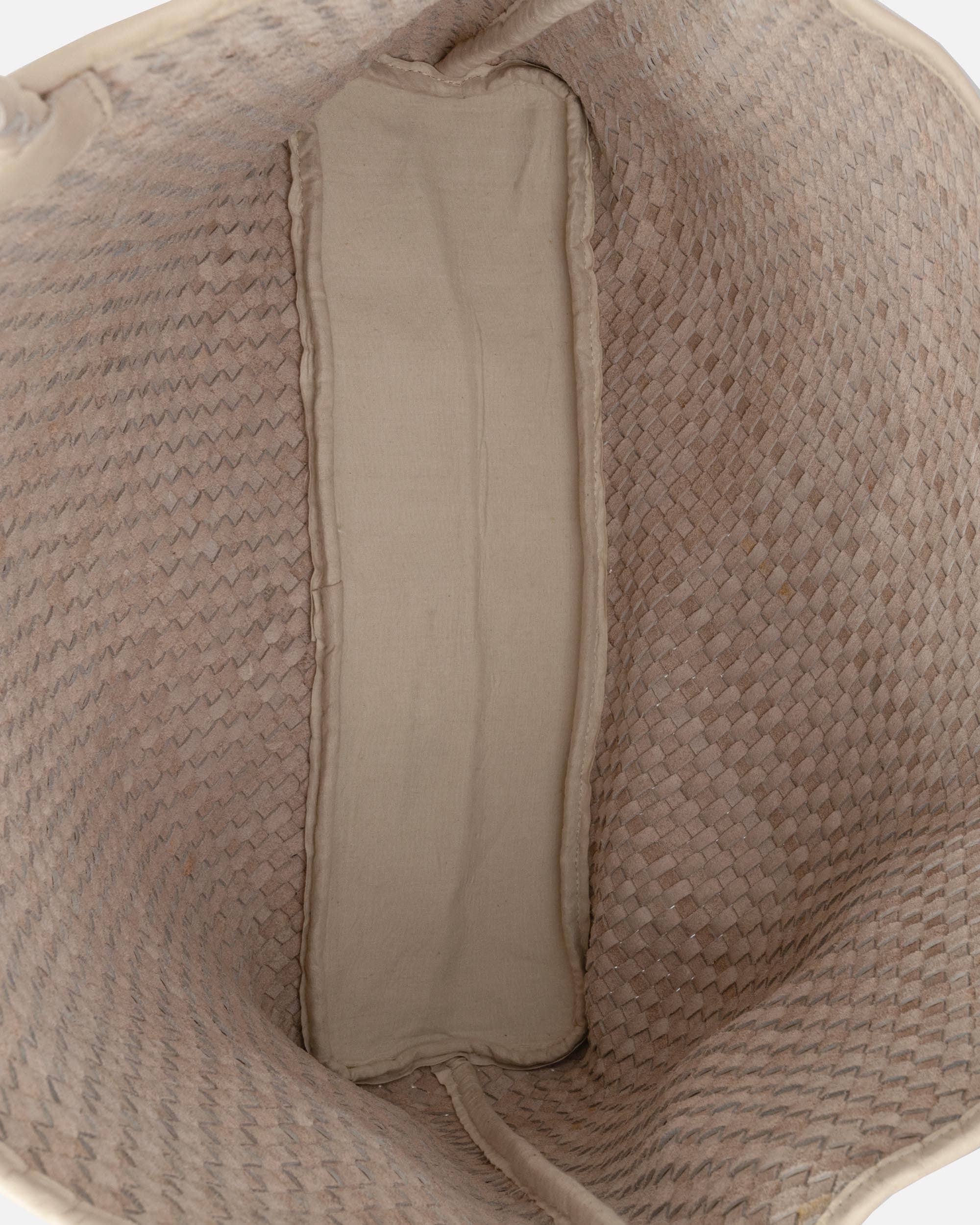 Taylor | Woven Leather Tote Bag
