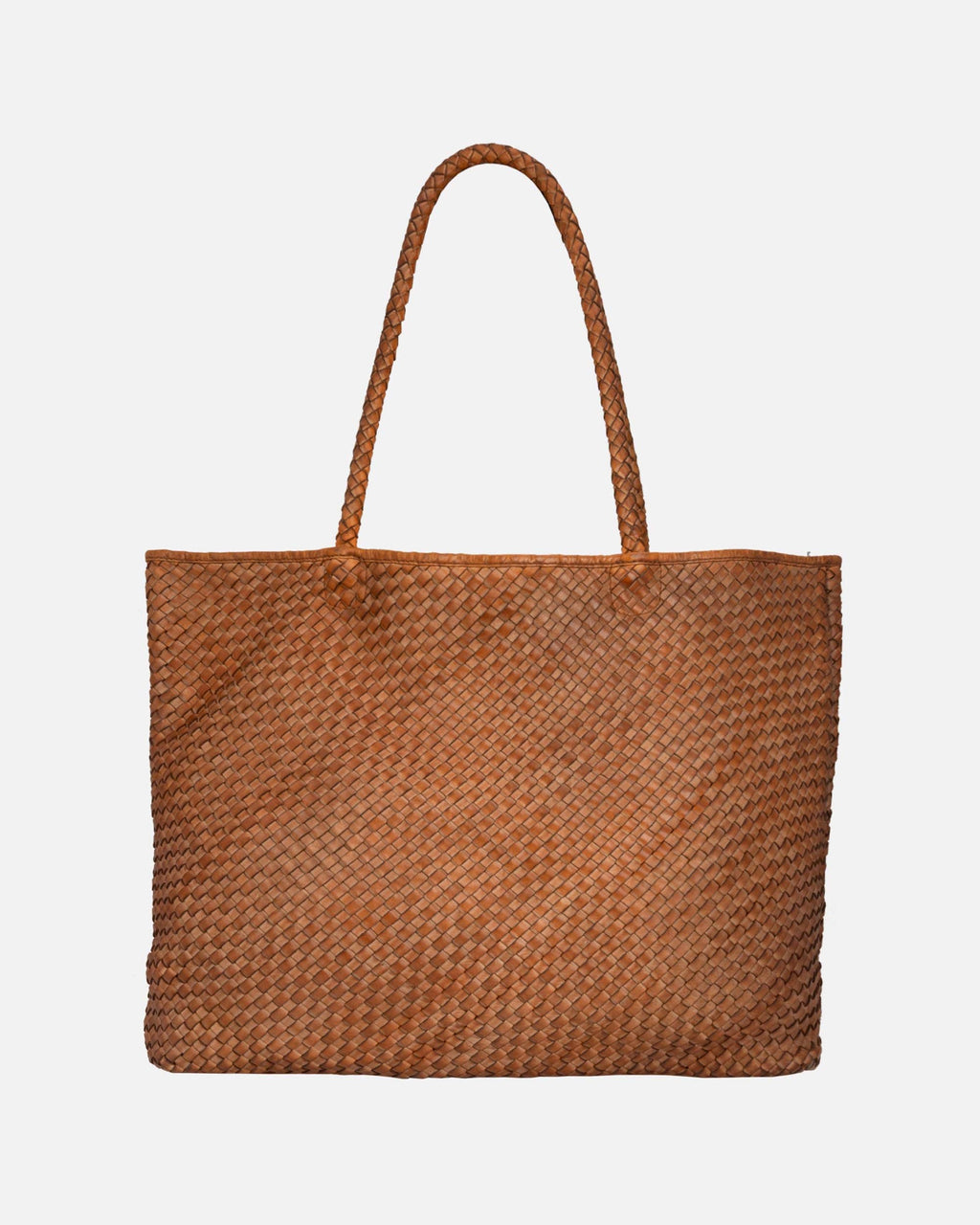 Taylor | Woven Leather Tote Bag