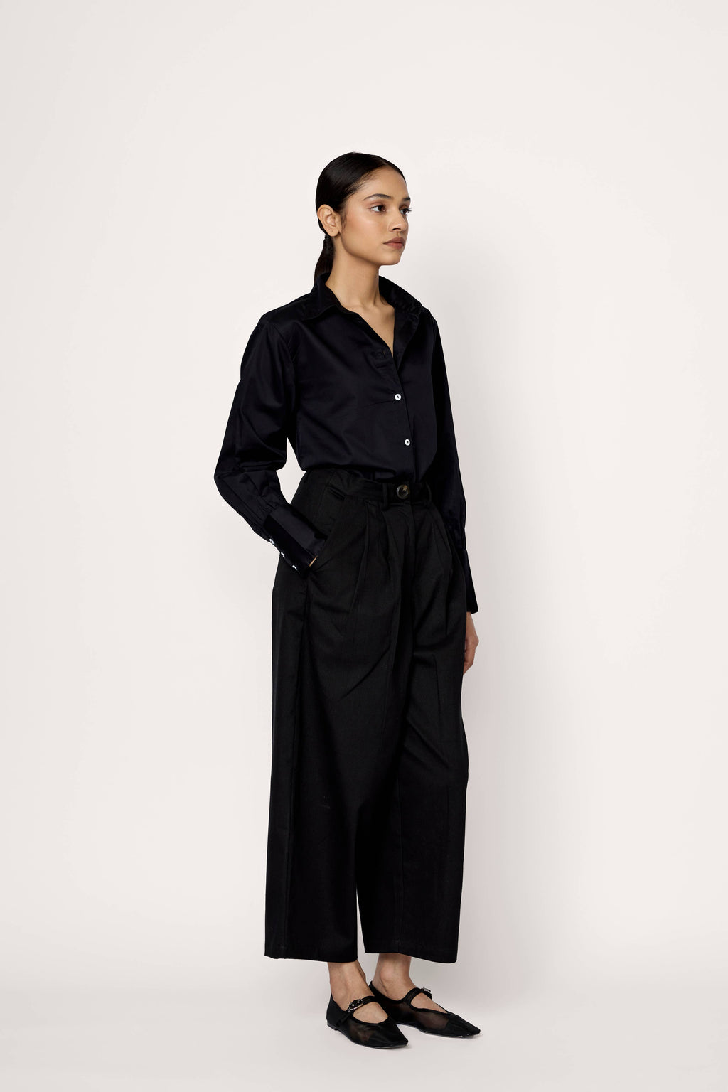 Boyfriend Pant - Black