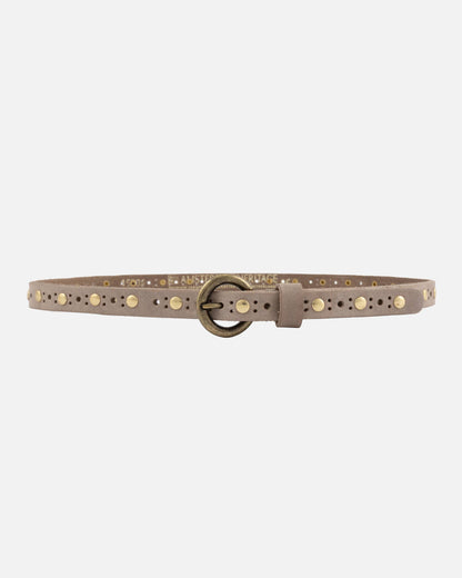 Chloe | Vintage Studded Skinny Belt