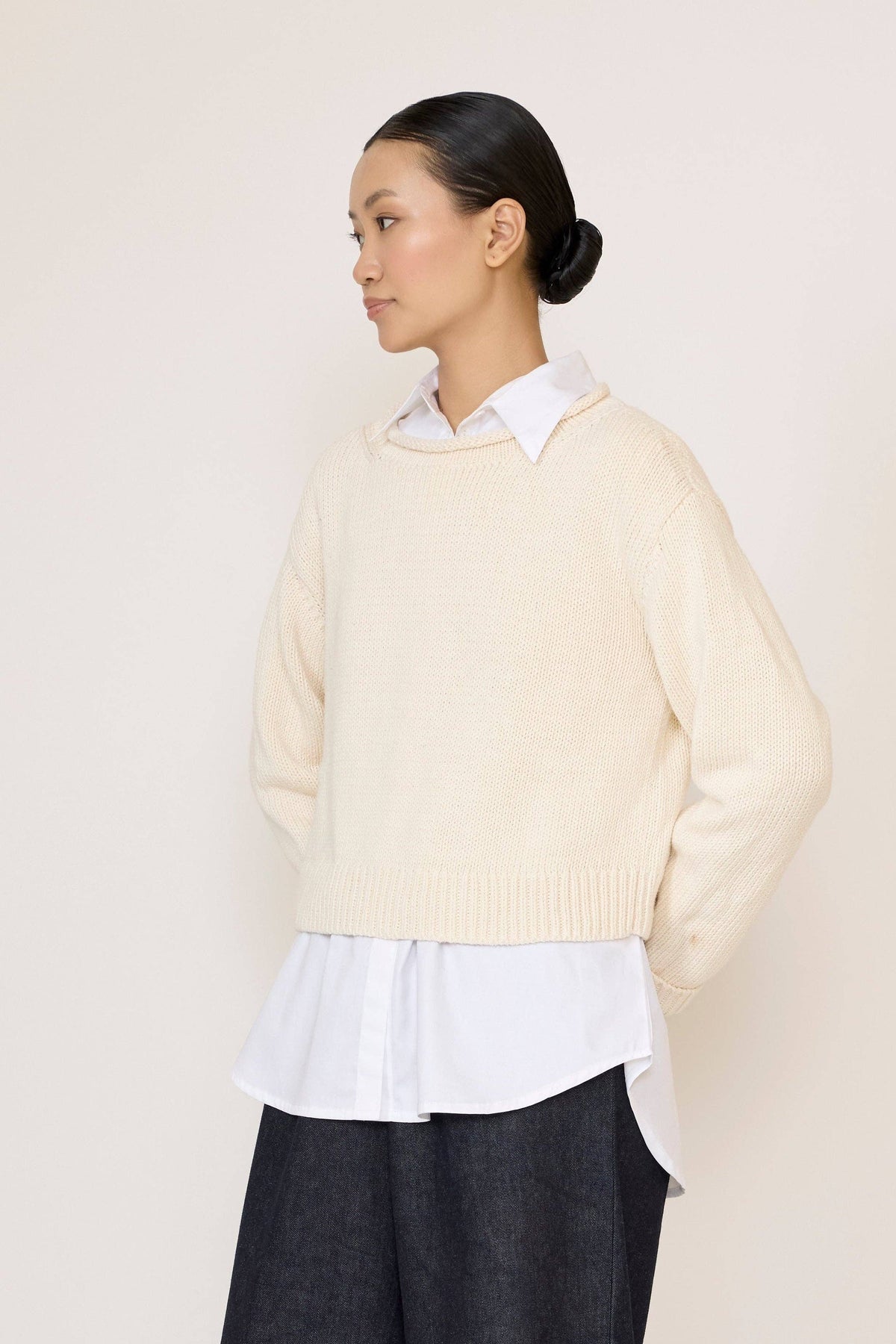 Mare Sweater in Ivory