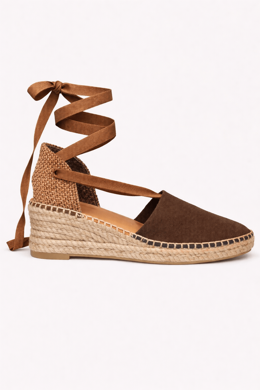Espadrilles Jade in chocolate