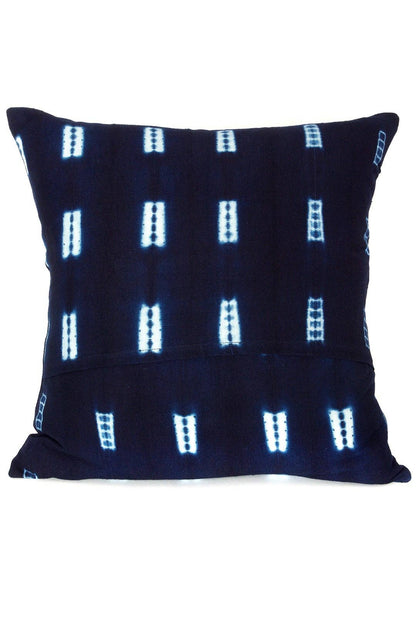 Malian Decorative Indigo Pillow Cover