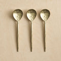 Forge Brass Small Spoon Set of 2