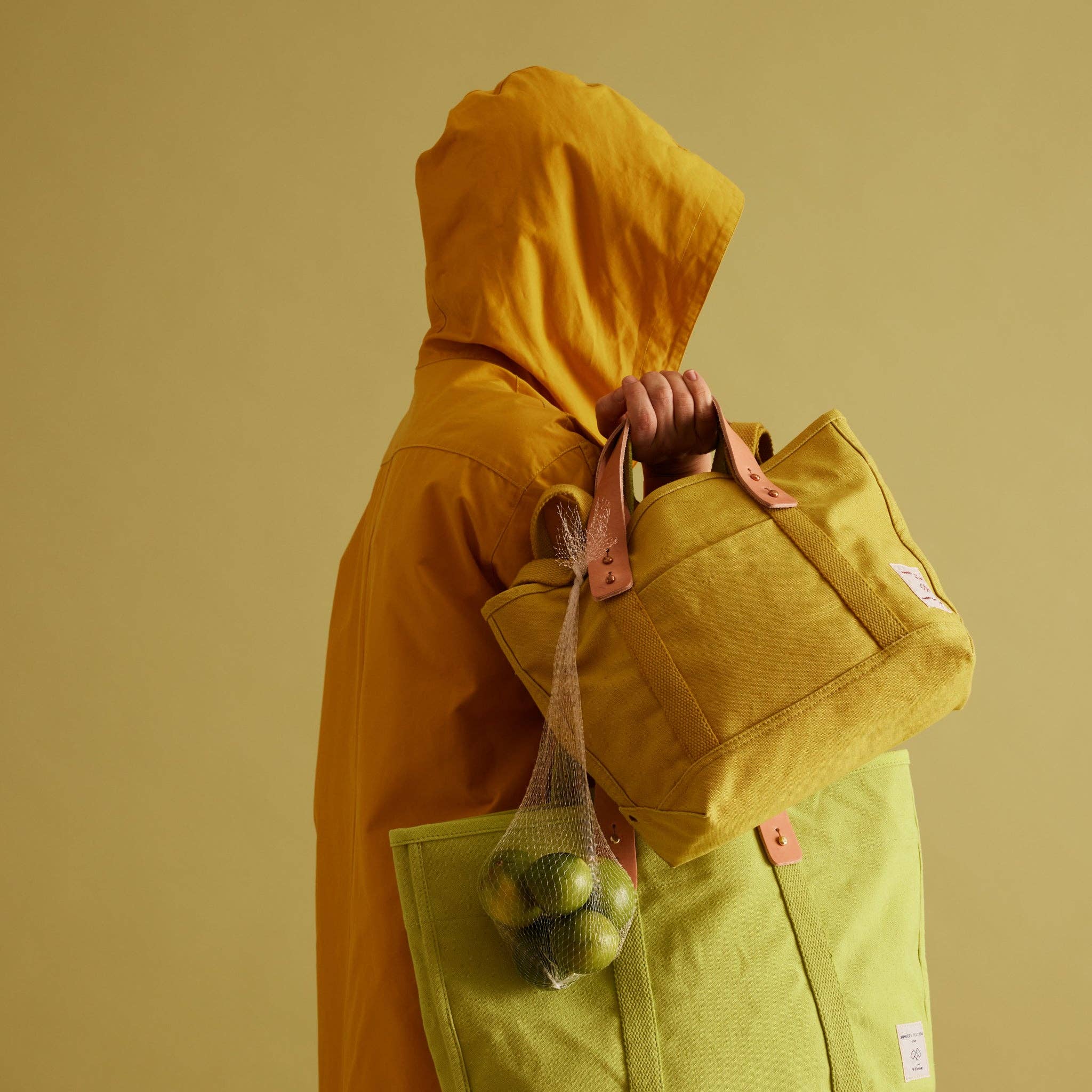 Lunch Tote en Chartreuse