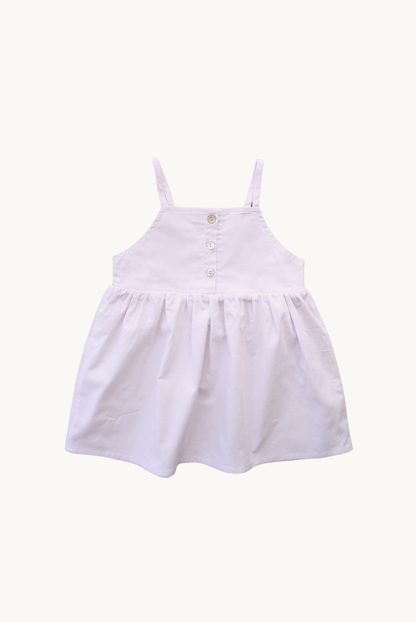 Baby / Girl Summer Dress 100% Cotton Lilac