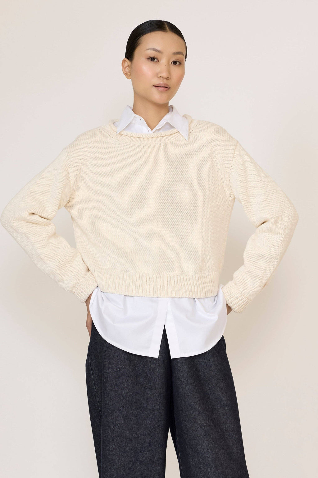 Mare Sweater in Ivory