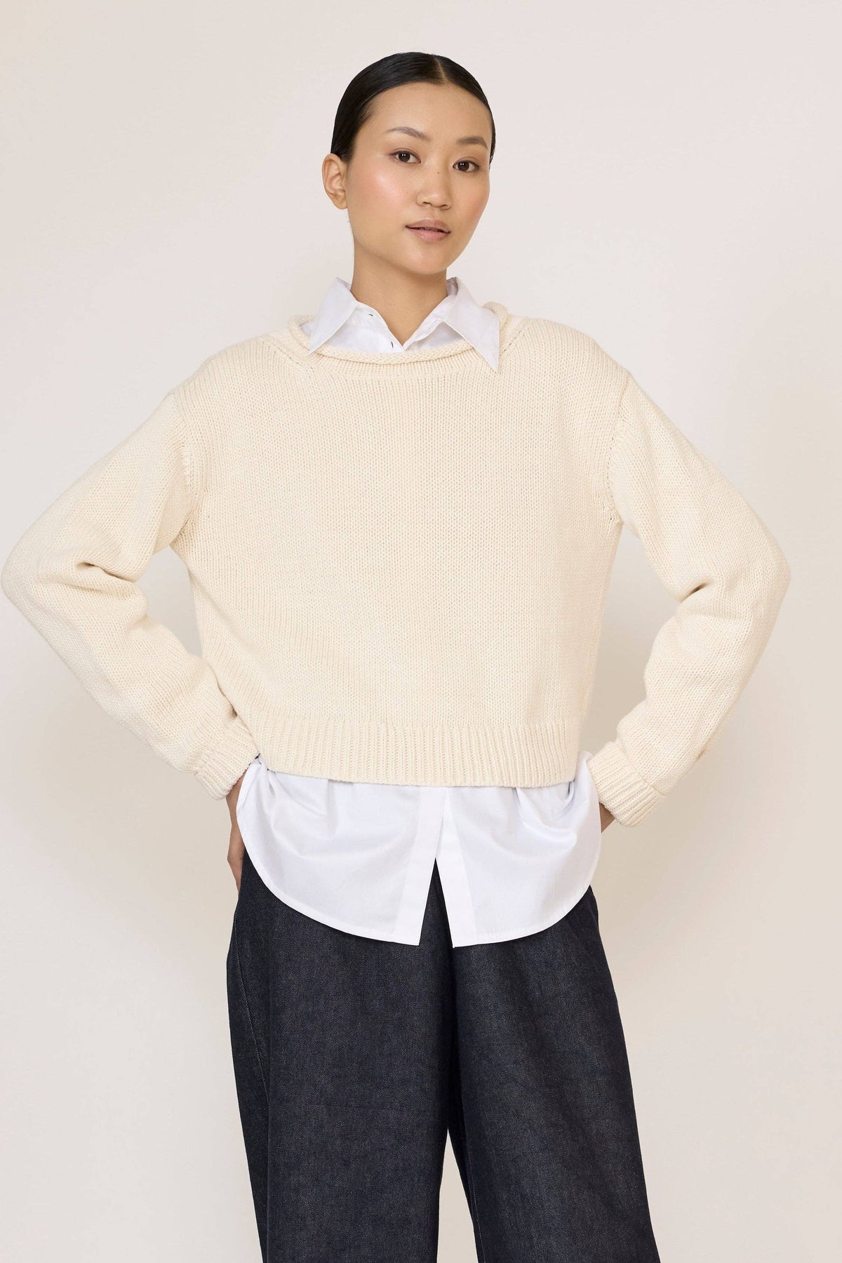 Mare Sweater in Ivory