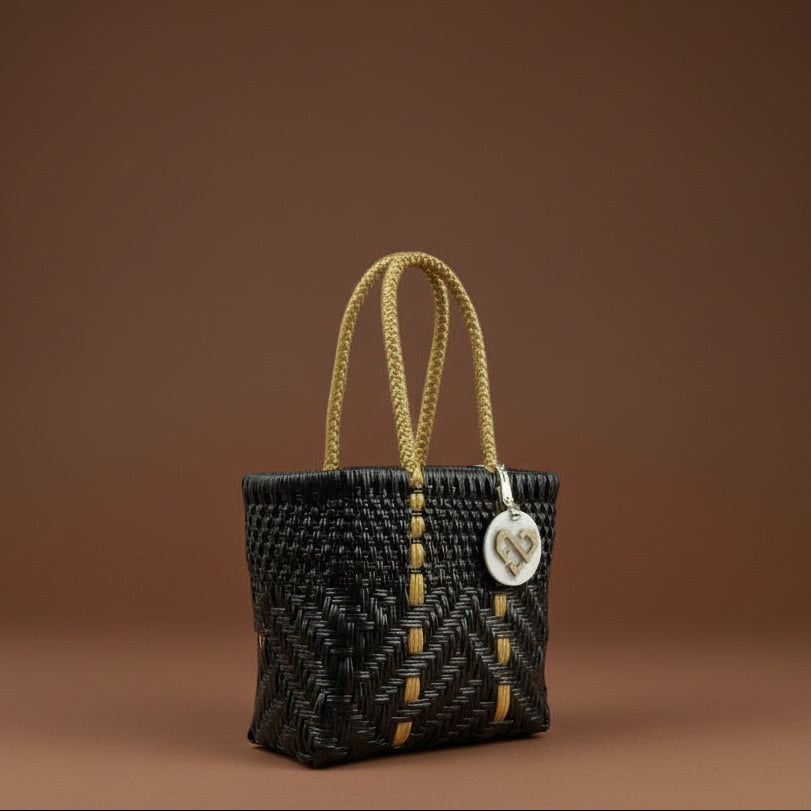 Glimmer Chocolate Tote Bag Mini