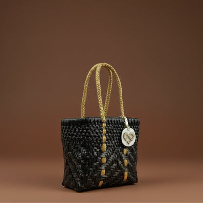 Glimmer Chocolate Tote Bag Mini