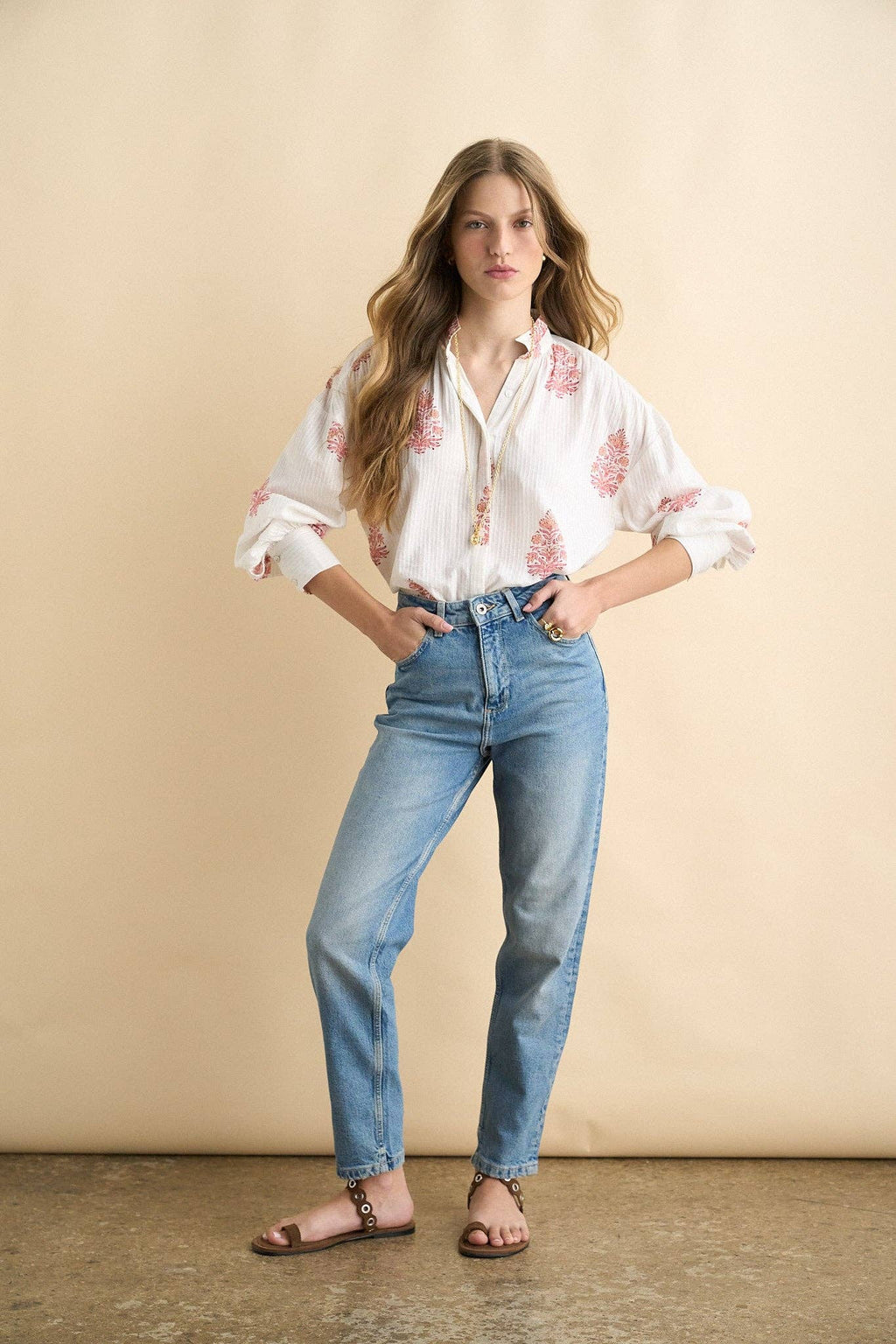 Alexa blouse off white