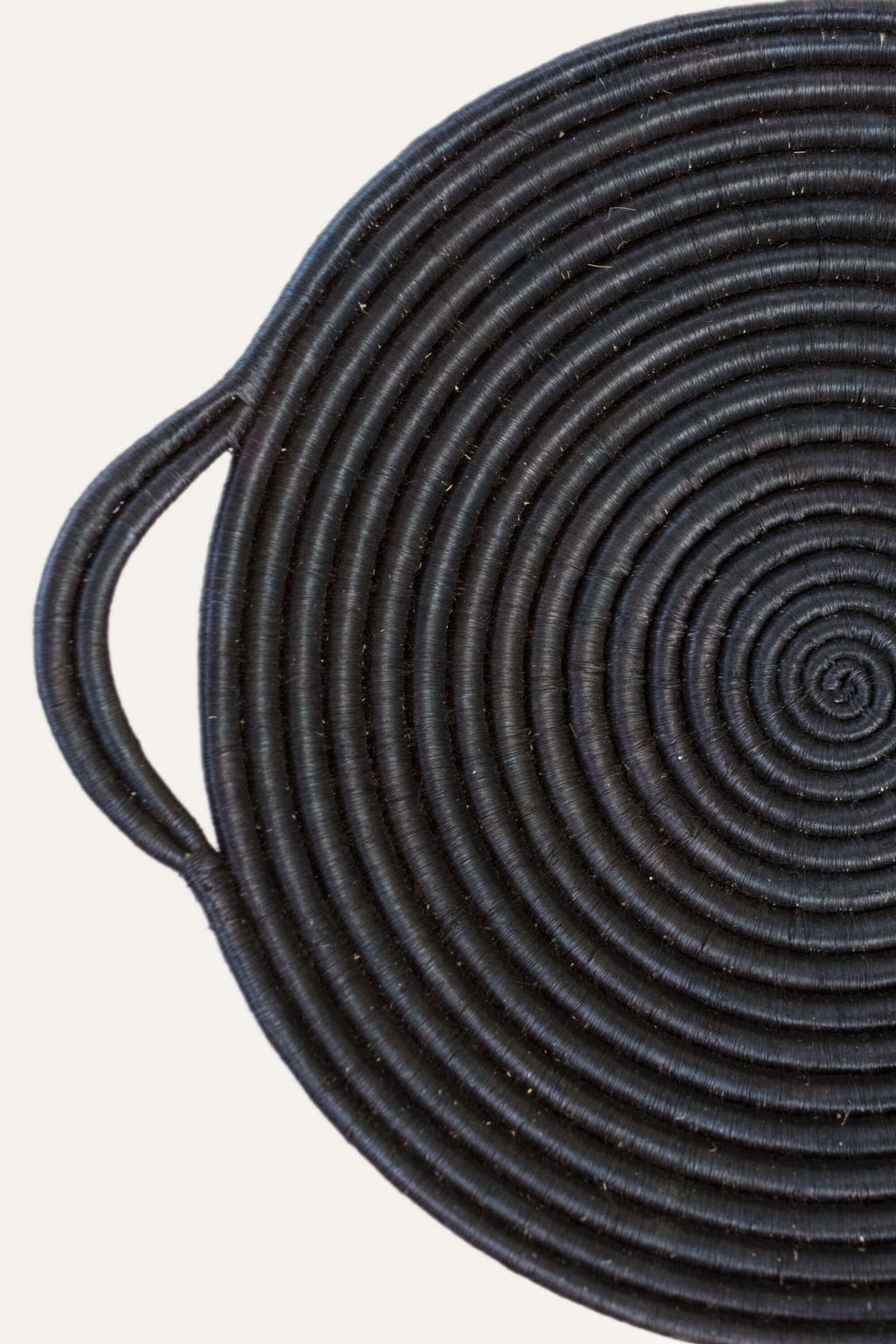 Double Handle Bowl Black