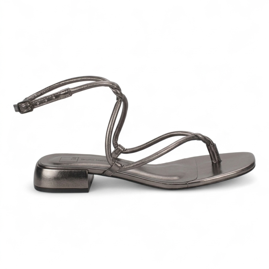 Solene Sandals In Pewter