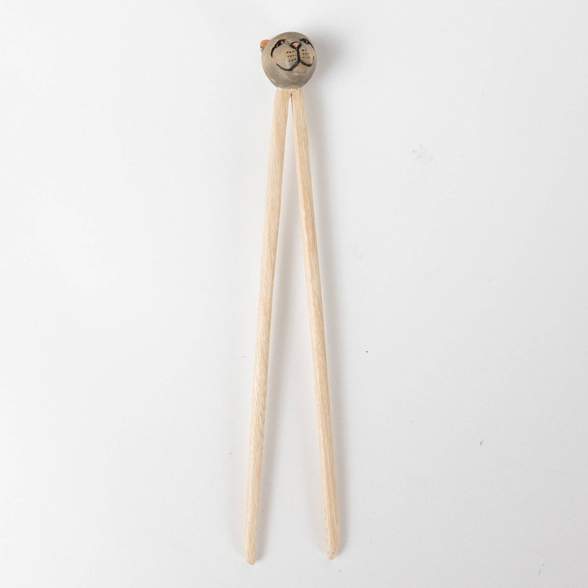 Training Chopsticks  with Cat