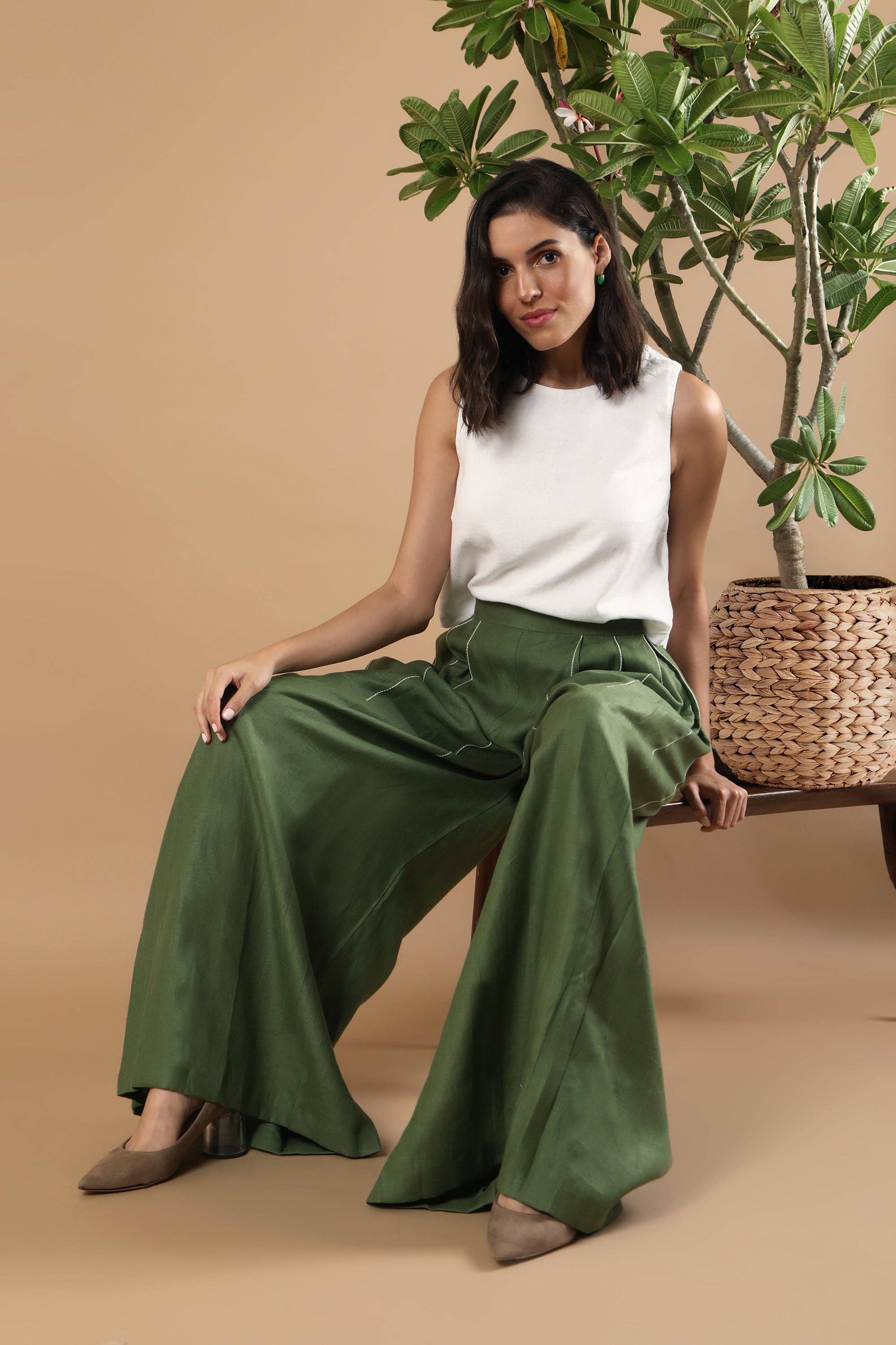 Aspen Olive Green Pants