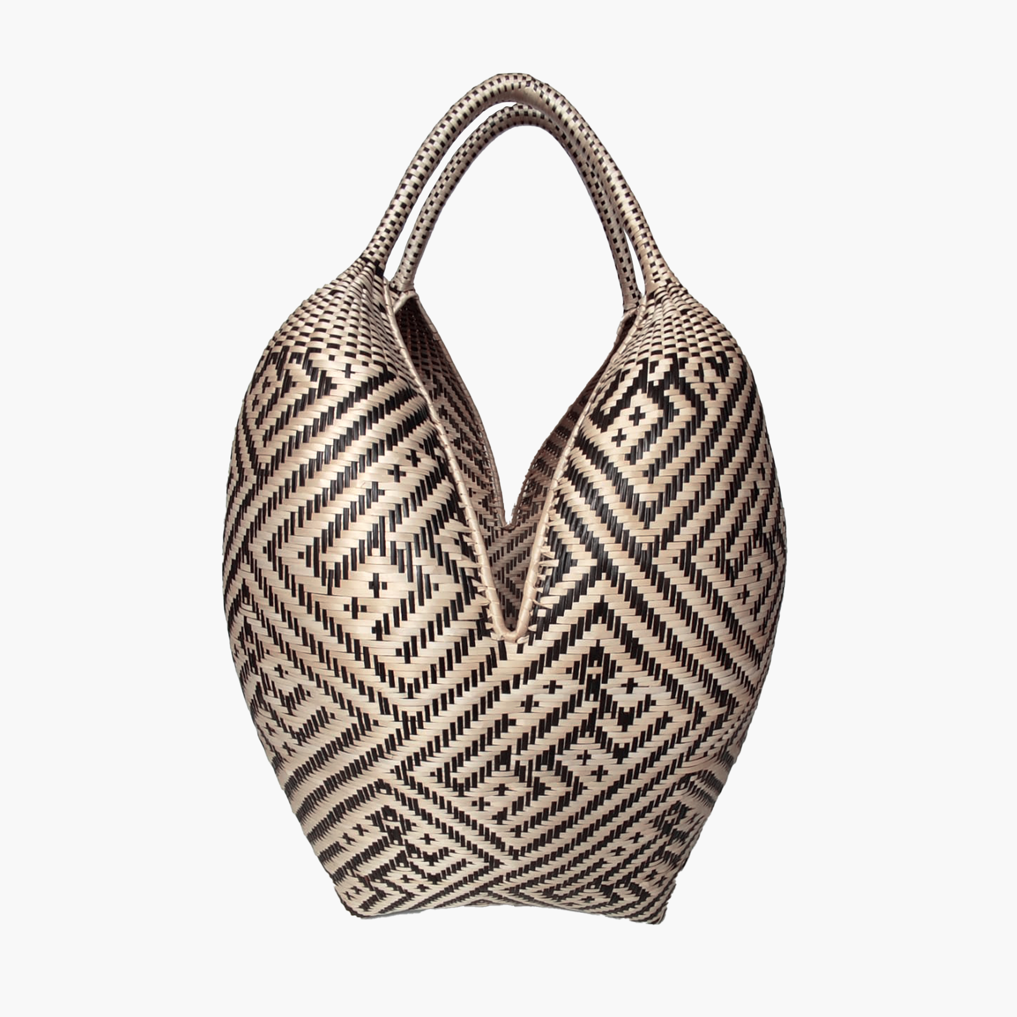 Cuatro Tetas Basket - Straw Raffia Home Decor & Storage