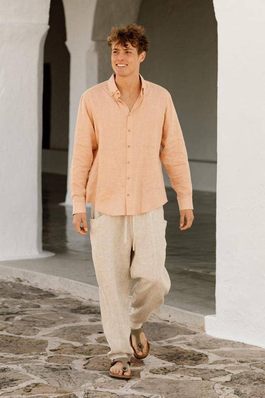 MEN'S LINEN SHIRT NEVADA