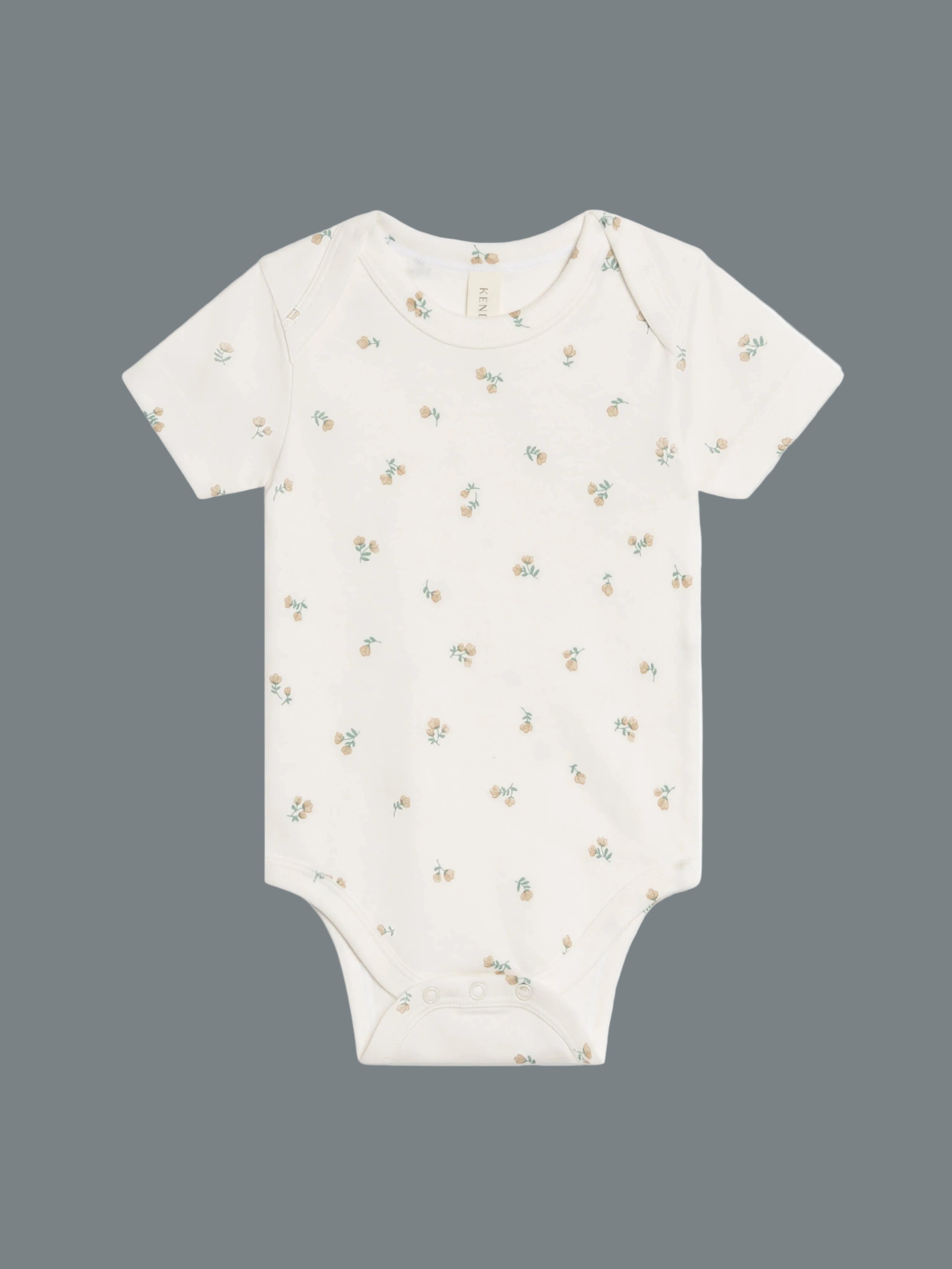 Afton Bodysuit - Palmer Floral / Dune + Laguna