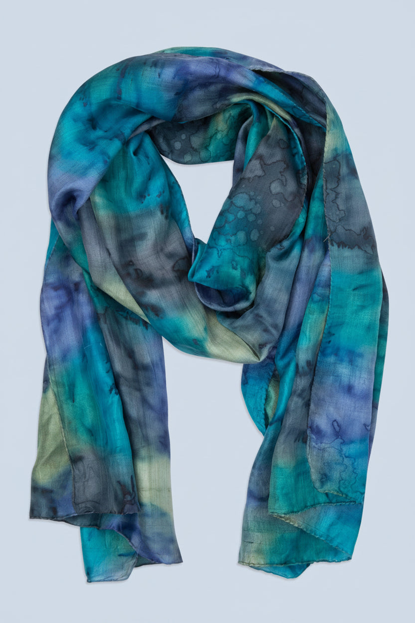Cascade Silk Scarf