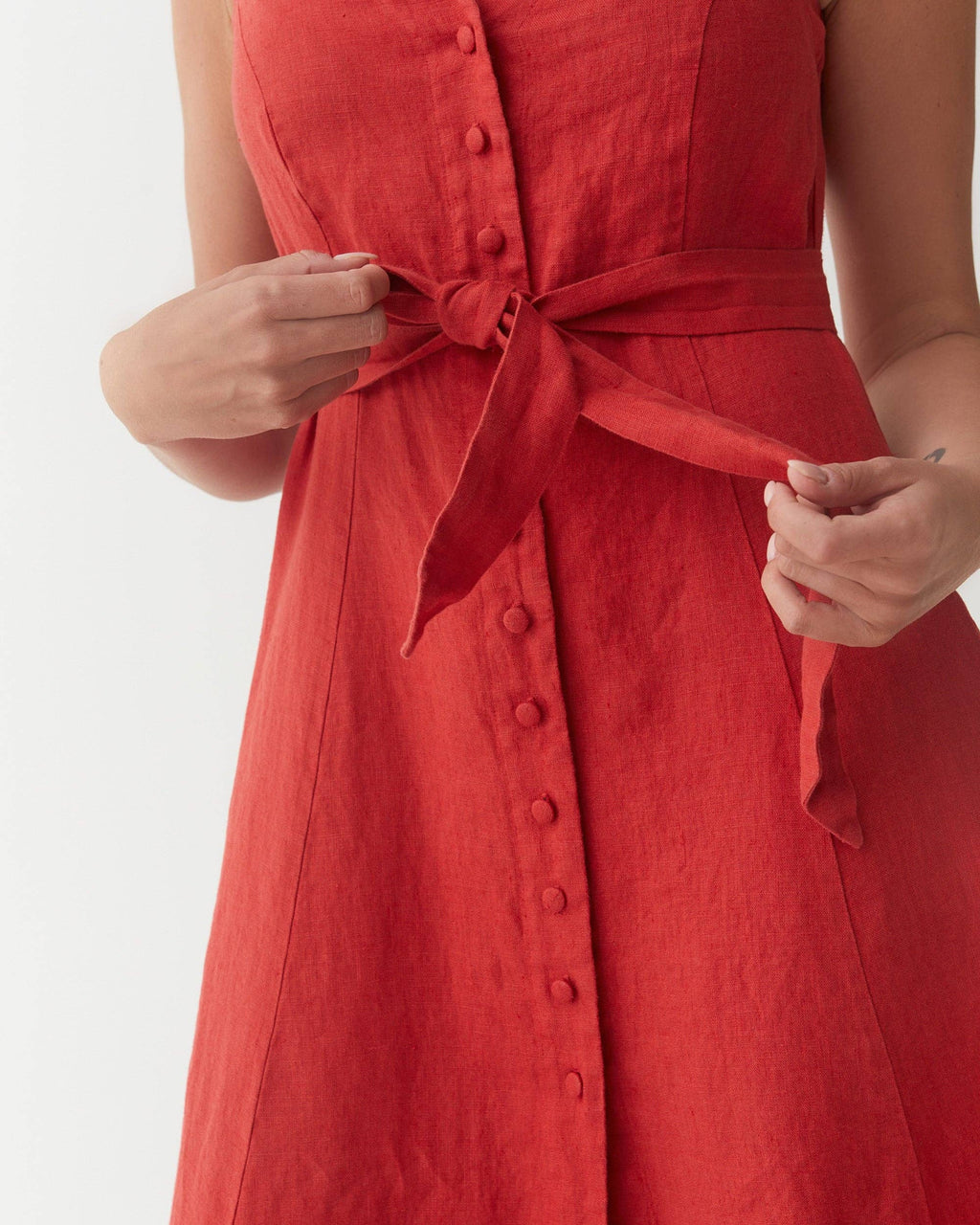 Aurora Linen Dress