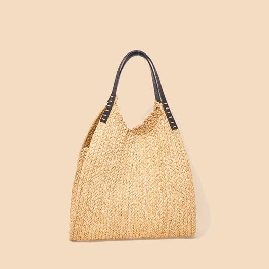 Embe Braided Raffia Tote