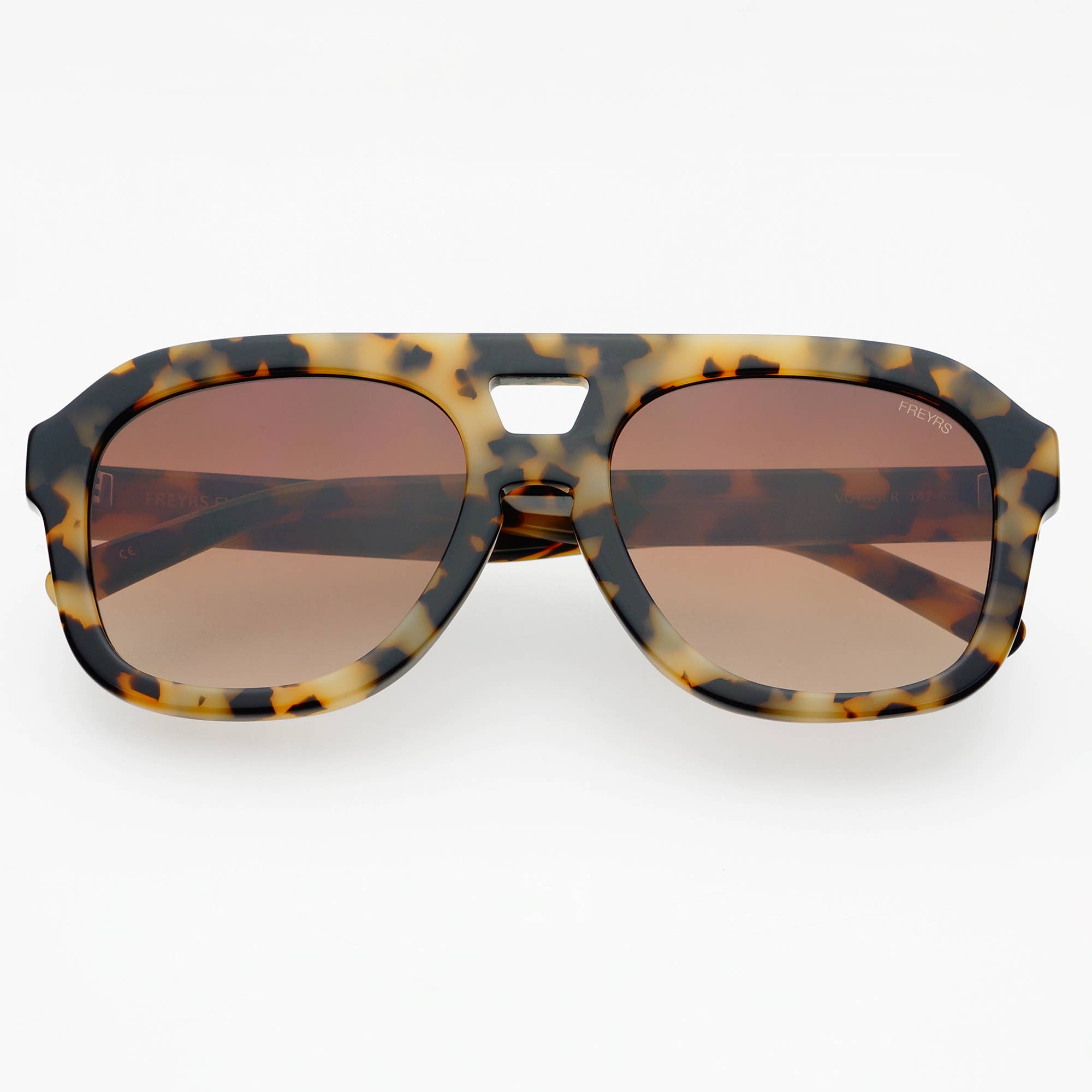 Voyager Acetate Oversized Aviator Sunglasses