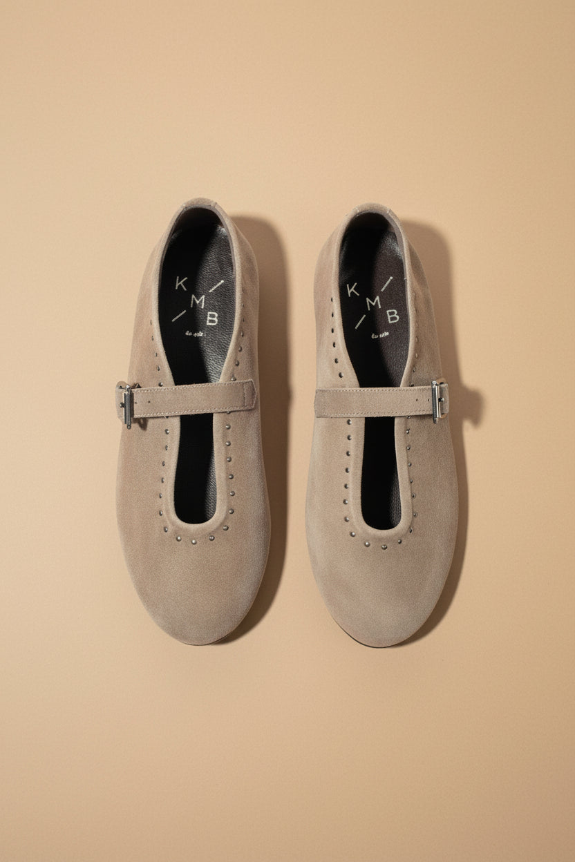 Studded Ballet Flats