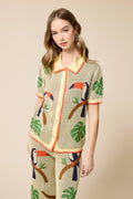 Palm Atelier Sweater Top
