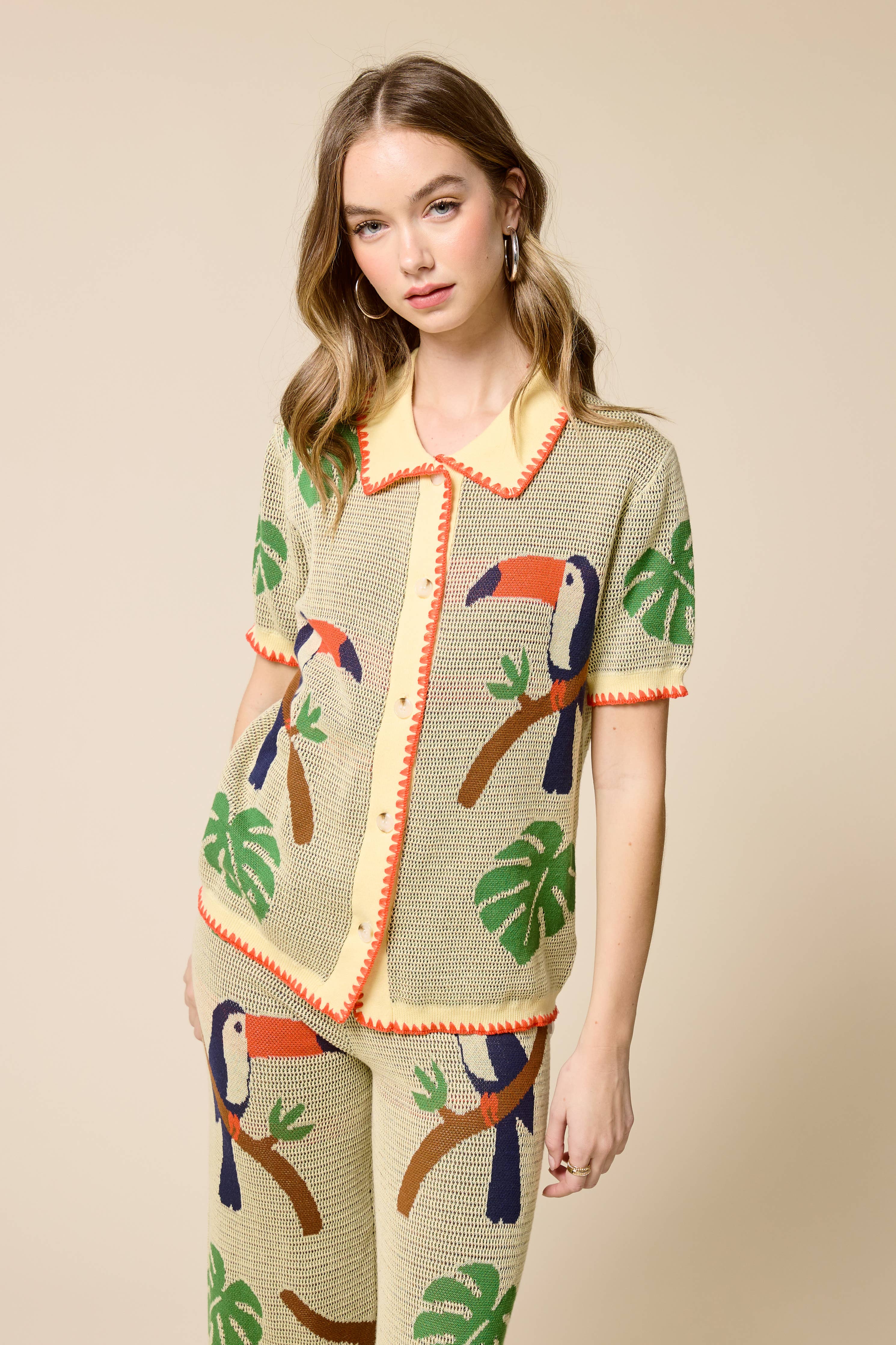 Palm Atelier Sweater Top
