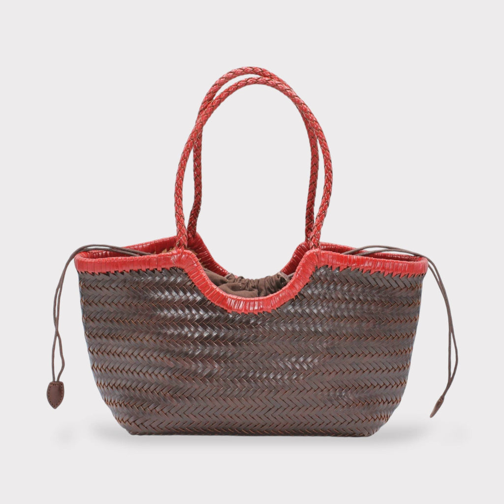 Handwoven Bicolor Tote Bag