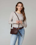 Fabrie | Woven Leather Crossbody Bag
