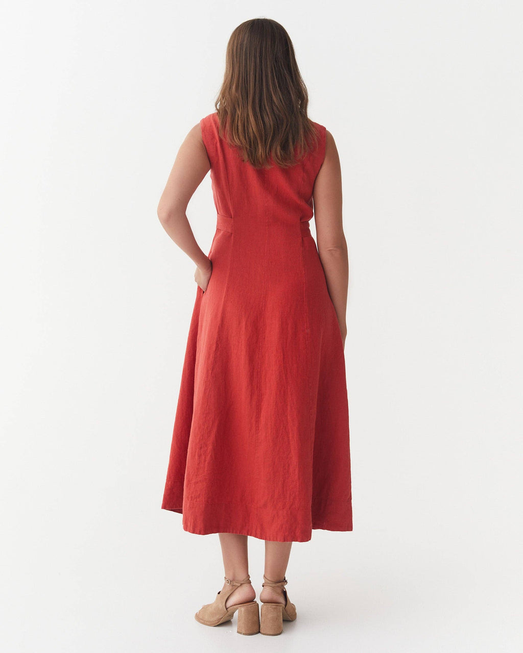 Aurora Linen Dress