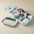 Tiffin-Style Lunchbox | Turquoise Spring