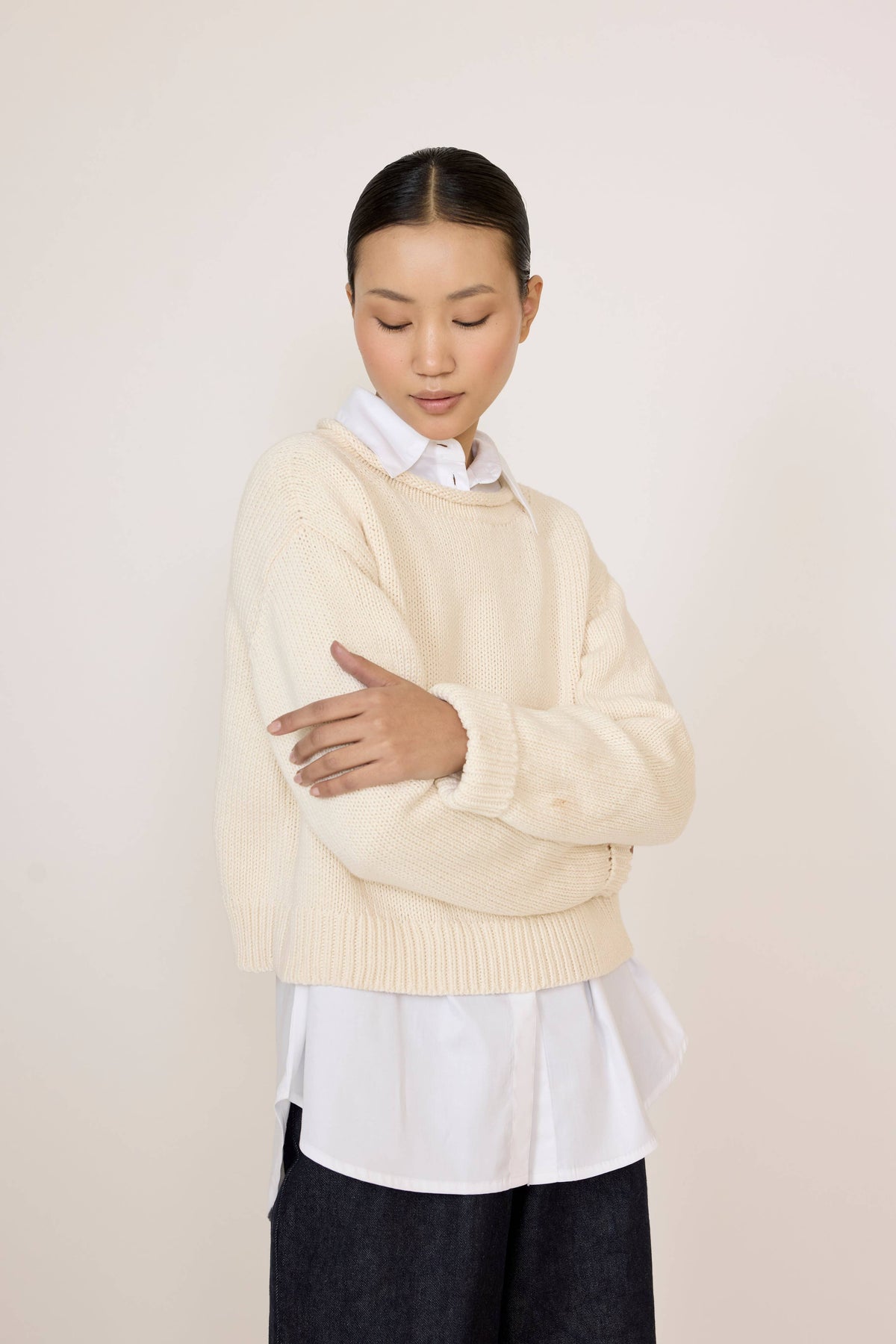 Mare Sweater in Ivory