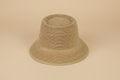 Raffia Crochet Gambler Bucket Hat