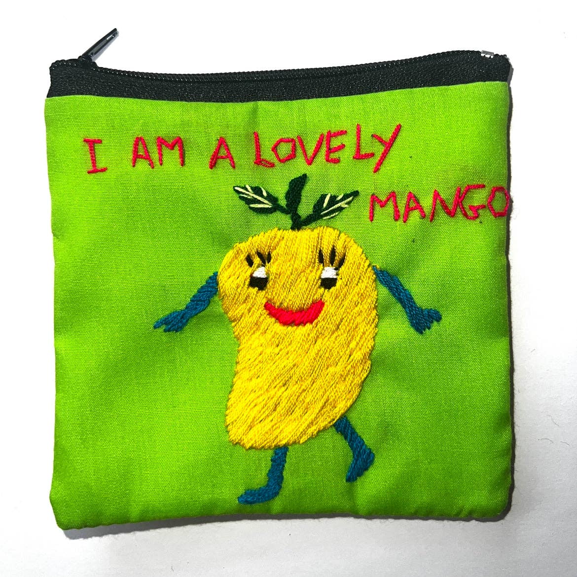 "Chalee" Hand Embroidered Pouches by Hmong Youth in Laos