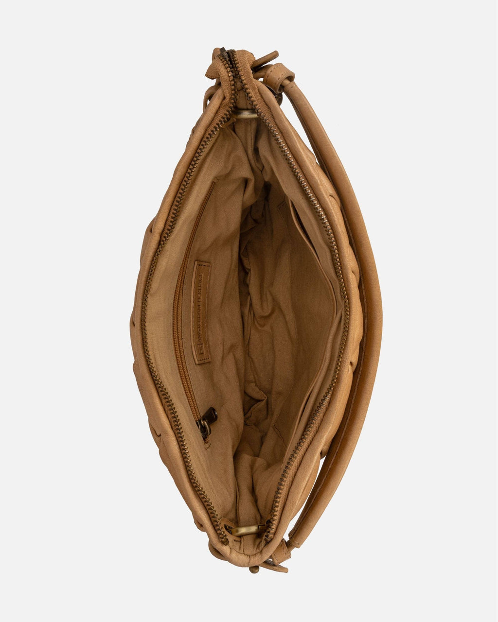 Wang | Woven Leather Shoulder Bag