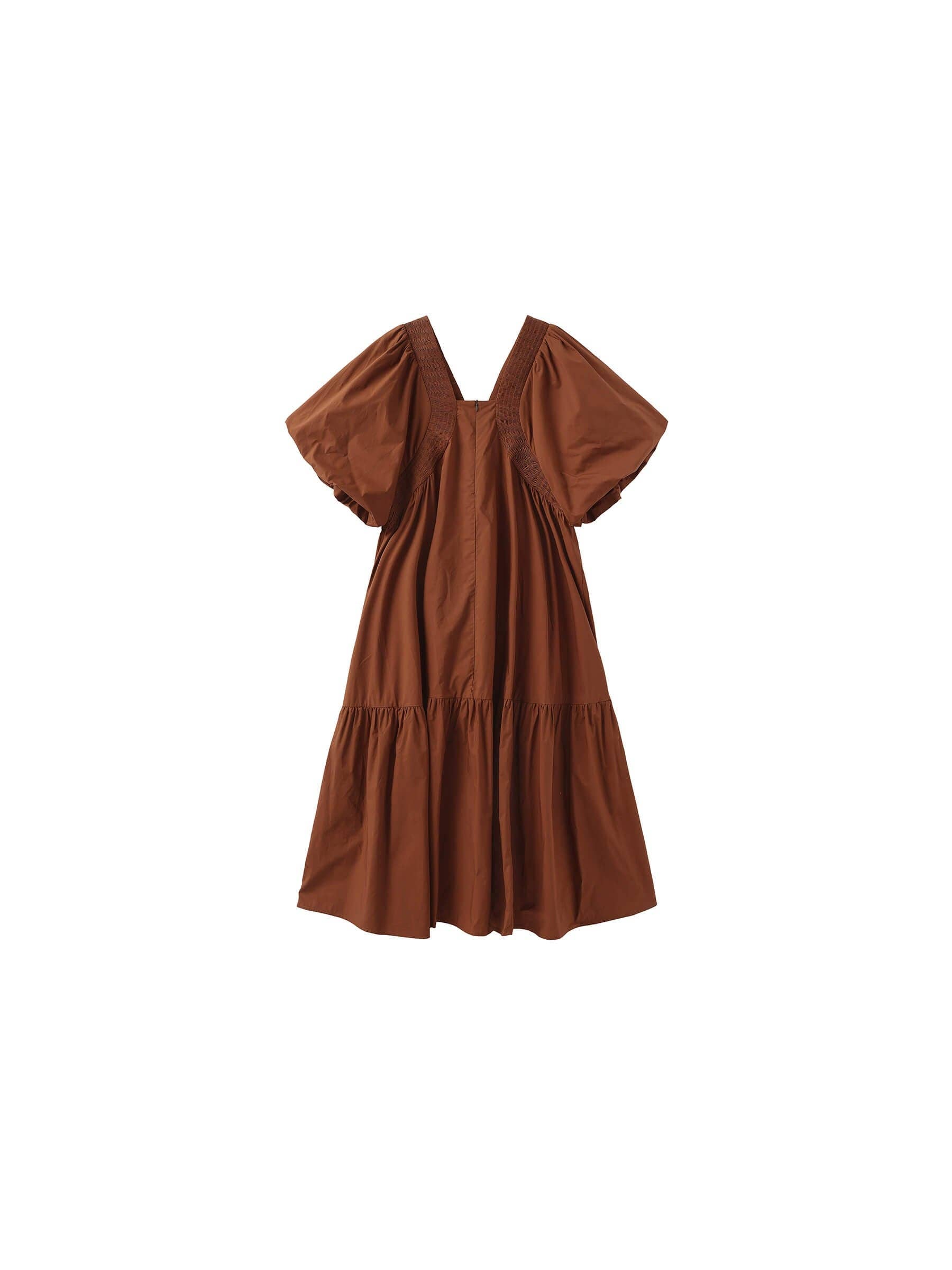 Puff Sleeve Vacation Dress