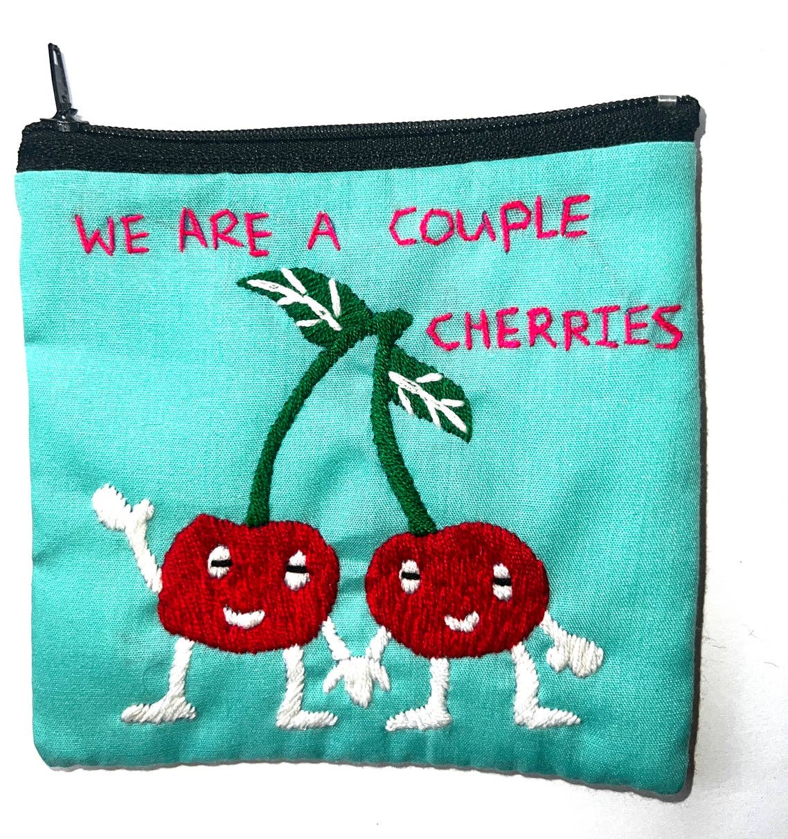"Chalee" Hand Embroidered Pouches by Hmong Youth in Laos
