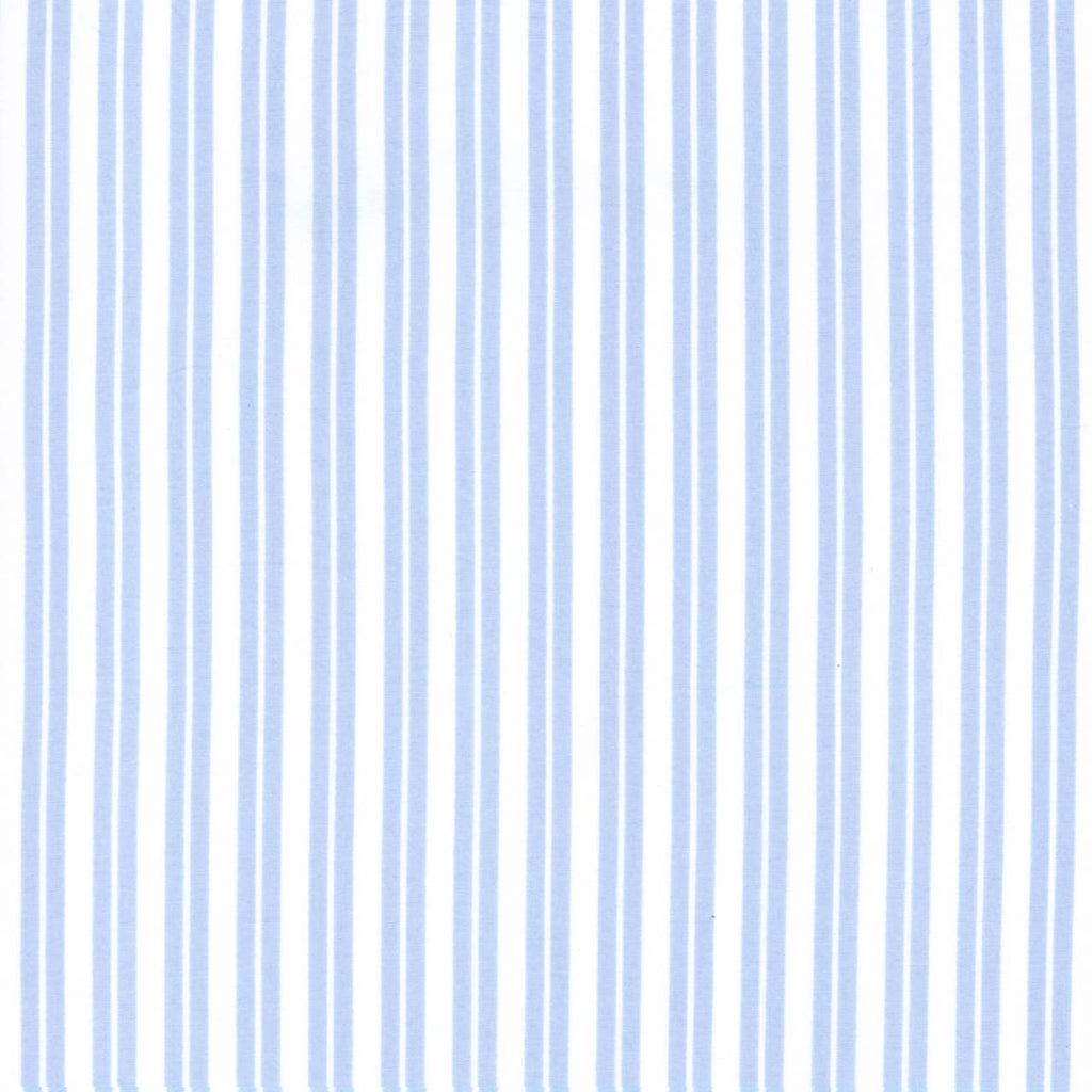 Kensington Stripe-Blue Short Sleeve Shorty Pajamas