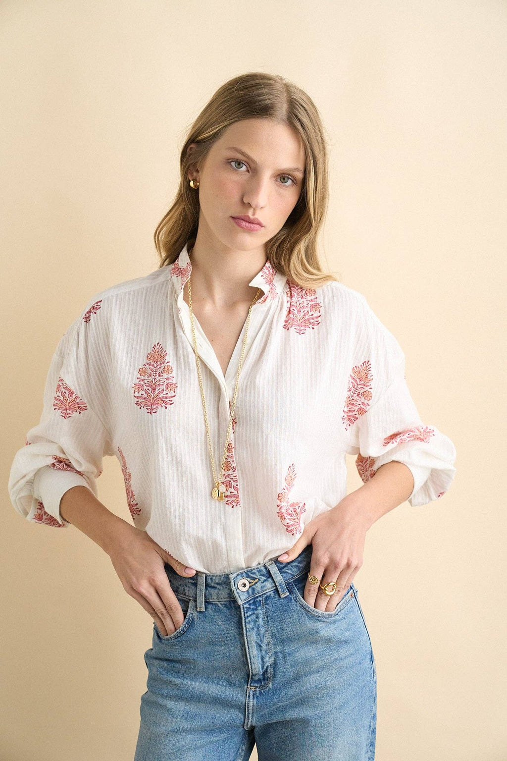Alexa blouse off white