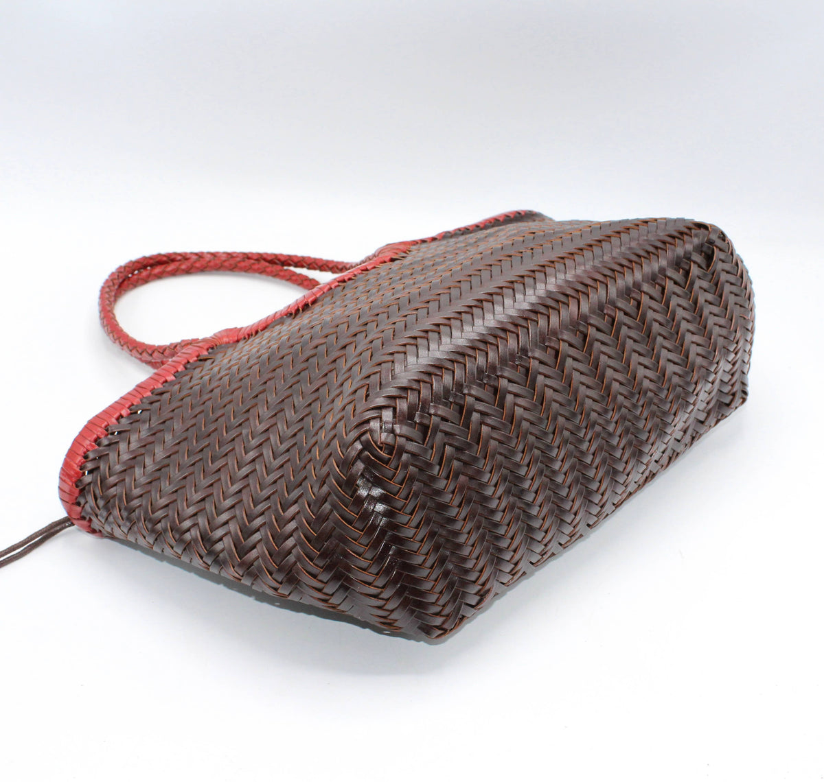 Handwoven Bicolor Tote Bag