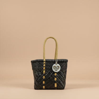 Glimmer Chocolate Tote Bag Mini