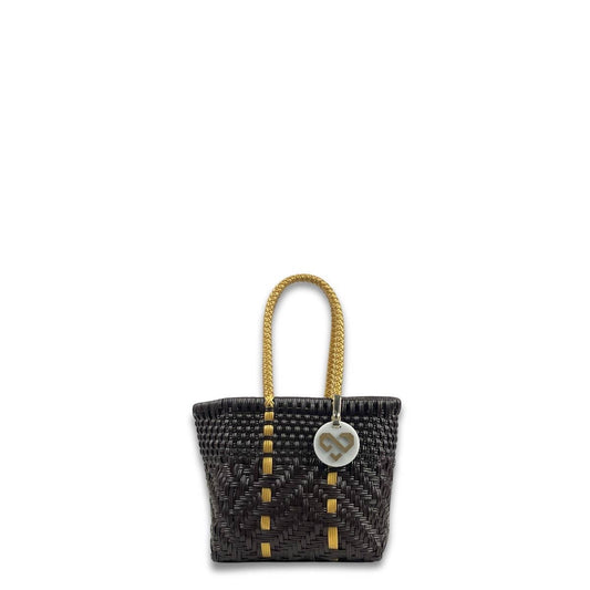 Glimmer Chocolate Tote Bag Mini