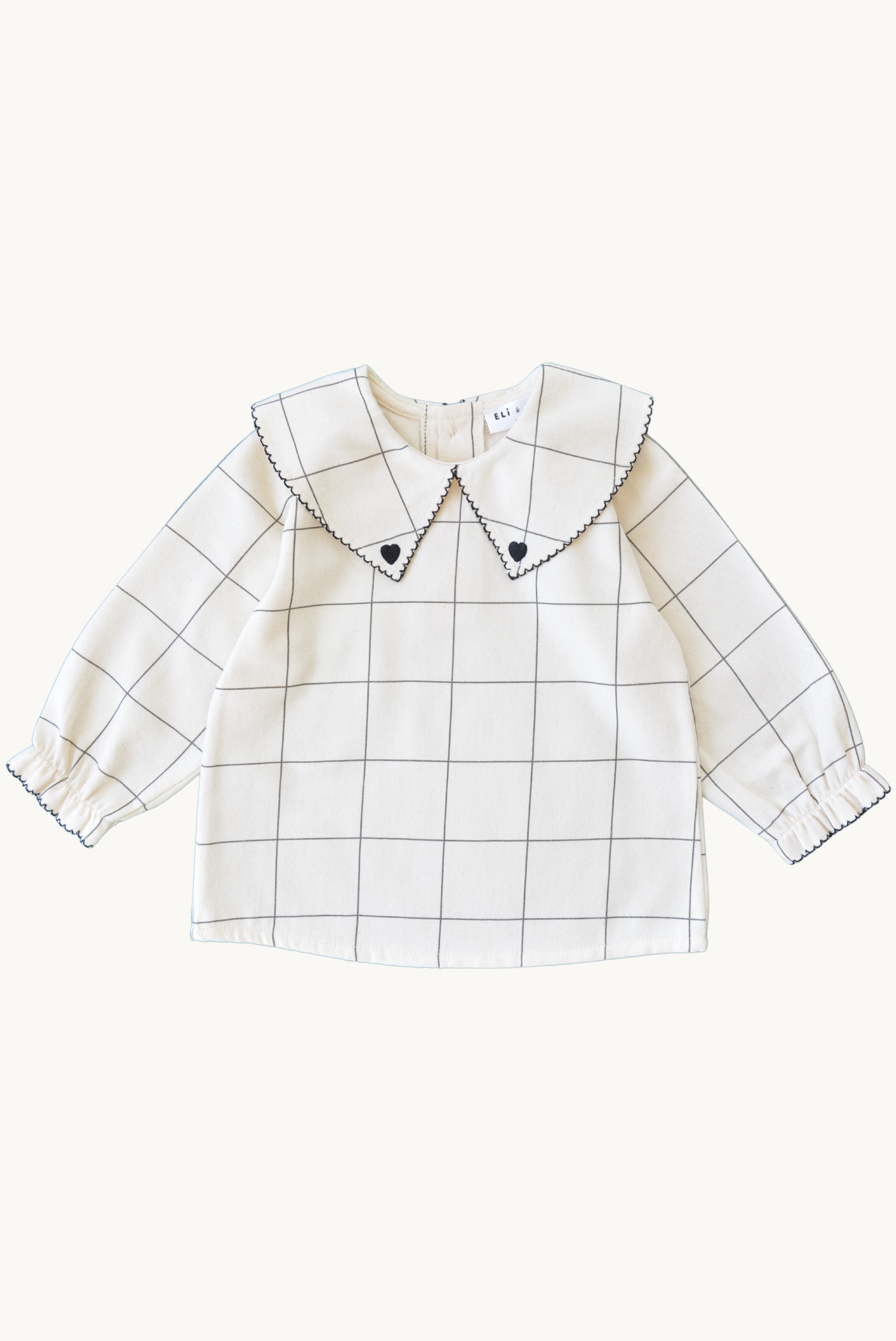 Baby / Girl Blouse Check Patterned